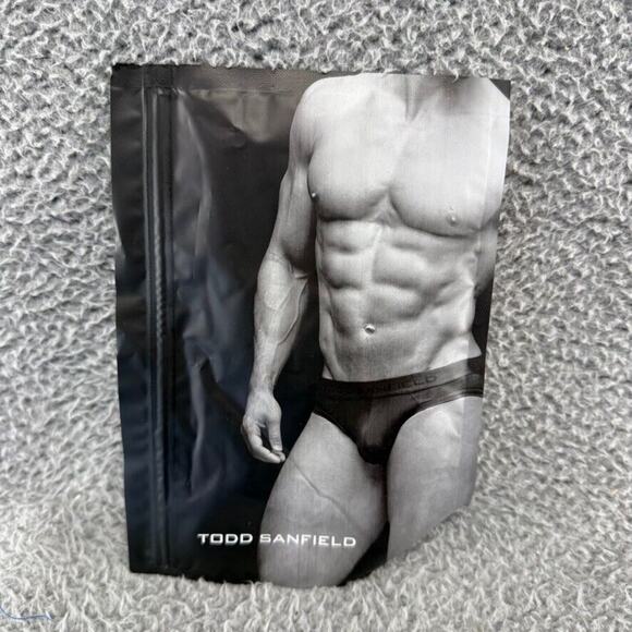 Todd Sanfield Brief Underwear mens Small Tan Hide Defiant Endurance Mesh NEW - Picture 3 of 5